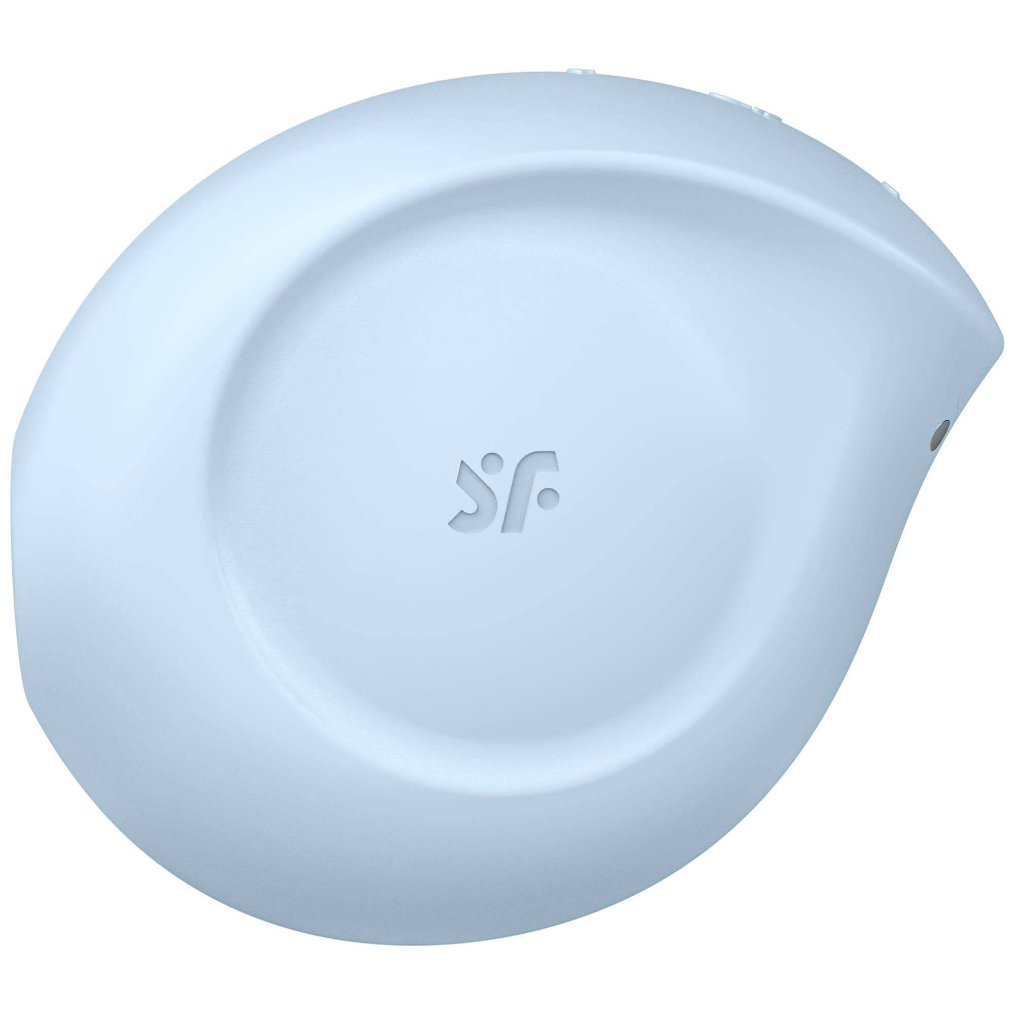 Вакуумный стимулятор клитора с вибрацией Satisfyer Sugar Rush, голубой 4037196BLU - Satisfyer - Вакуумно-волновые стимуляторы клитора - Купить