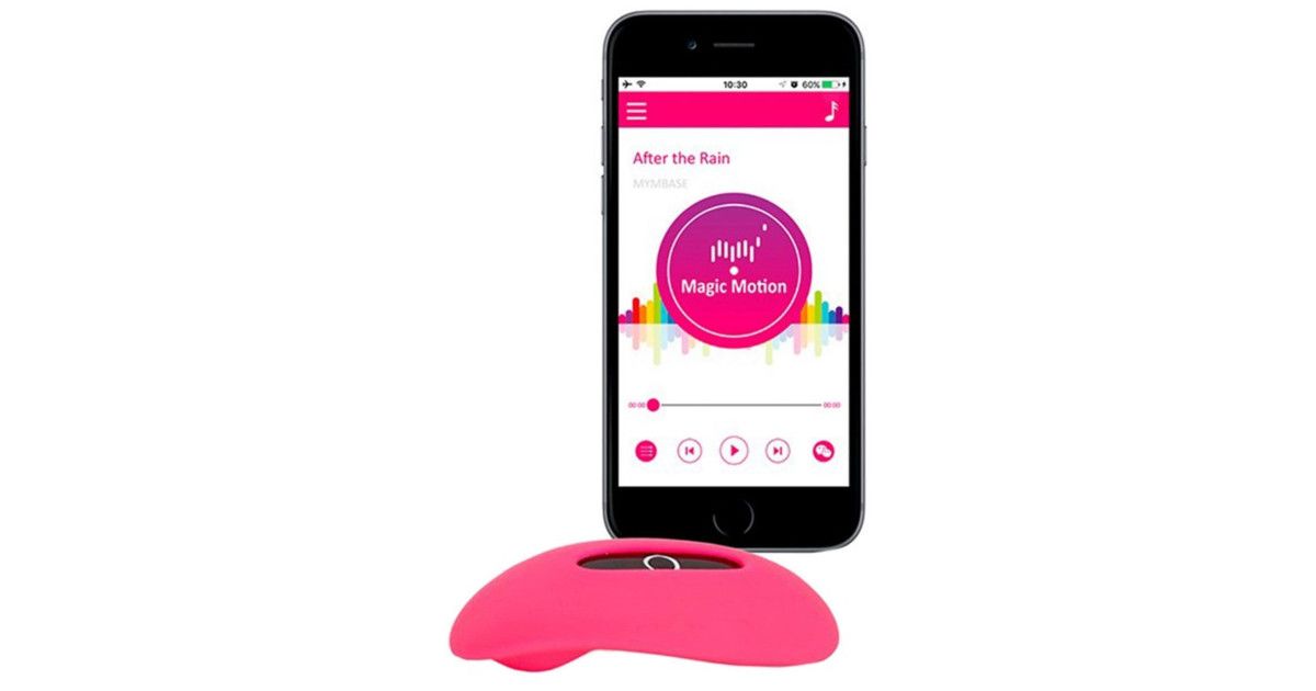 Smart-вибровкладка в трусики Magic Motion Candy, розовый 861101 - Magic Motion - Вибратор в трусики - Купить