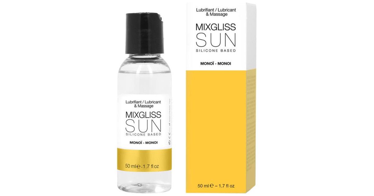 Массажный лубрикант Mixgliss Sun Монои на силиконовой основе, 50 мл 602211 - Mixgliss - Универсальные интимные смазки - Купить