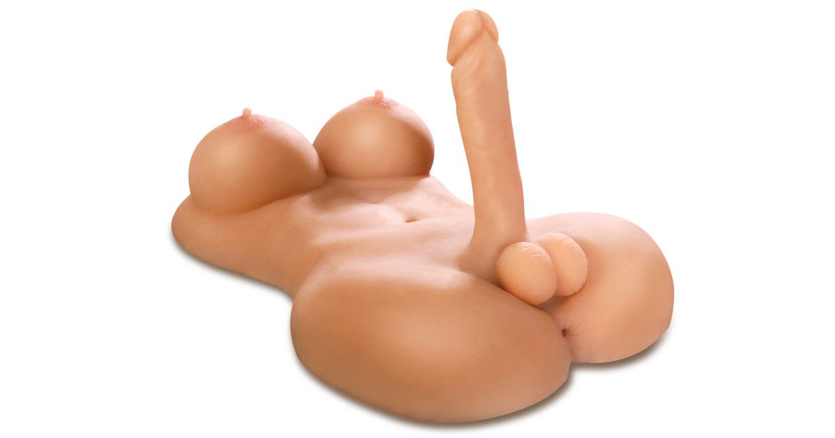 Надувная секс-кукла Pipedream M.I.L.F. Doll, телесный 3526-00 PD - PipeDream - Мужские секс куклы - Купить