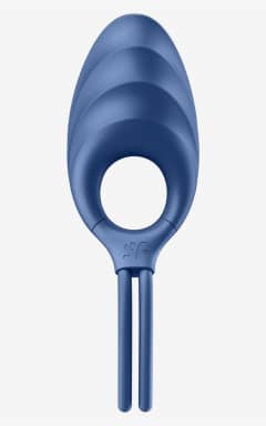 Penisring Satisfyer Swordsman Vibrating Cock Ring Blue