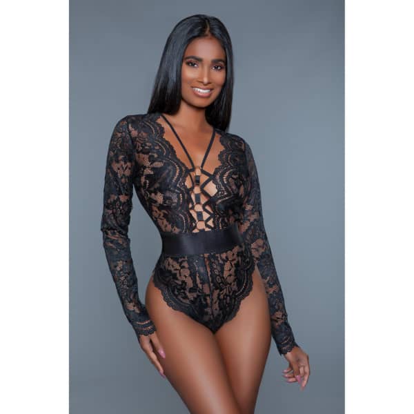 BeWicked Ramona Bodysuit Black