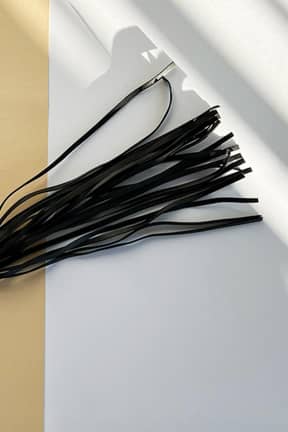 Alla Leather Flogger Black