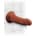 King Cock Triple Density Cock Brown 15,2 cm