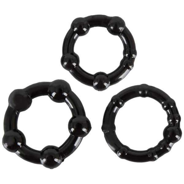 Cock Rings Get Hard Black