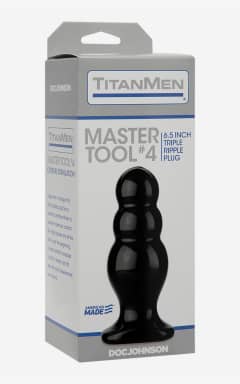 Anala Sexleksaker Doc Johnson Master Tool 4 Butt Plug 15cm