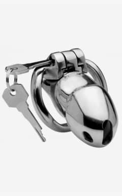 Bondage / BDSM Rikers 24/7 Stainless Steel Locking Chastity Cage