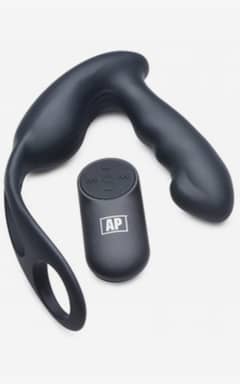 Alla Milking And Vibrating Prostate Massager And Harness 7 Speeds