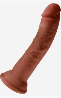 Dildo King Cock Triple Density Cock Brown