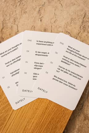 Nyheter Conversation Cards Sex