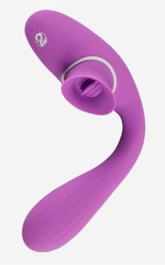 Vibratorer You2Toys 2 Function Bendable Vibe