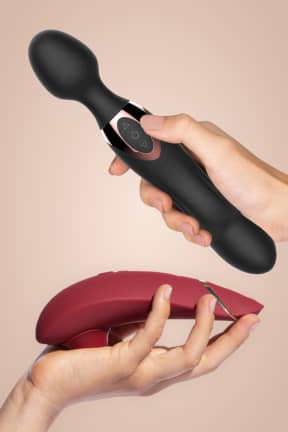 Vibratorer Womanizer Premium 2 Bordeaux Duo Pleasure Black