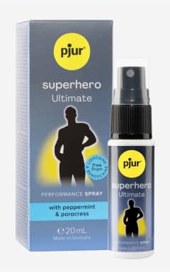 Nyheter Pjur Superhero Ultimate Spray 20ml