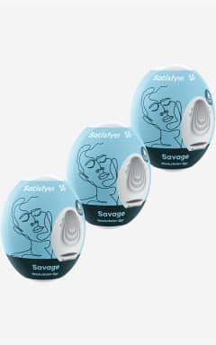 Runkägg Satisfyer Masturbator Egg Set Of 3 Savage