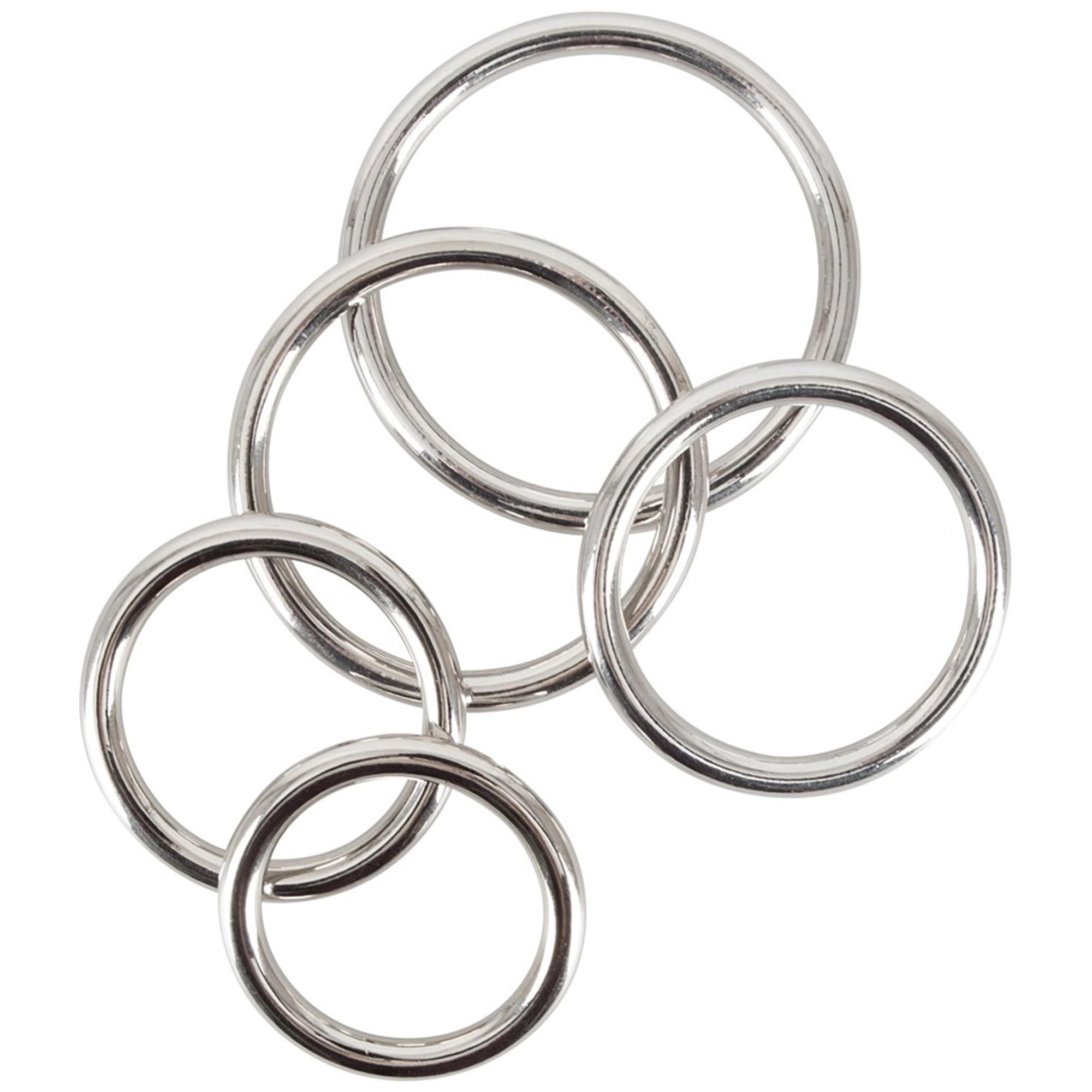 Bad Kitty Professional Metal Ring 5-Set