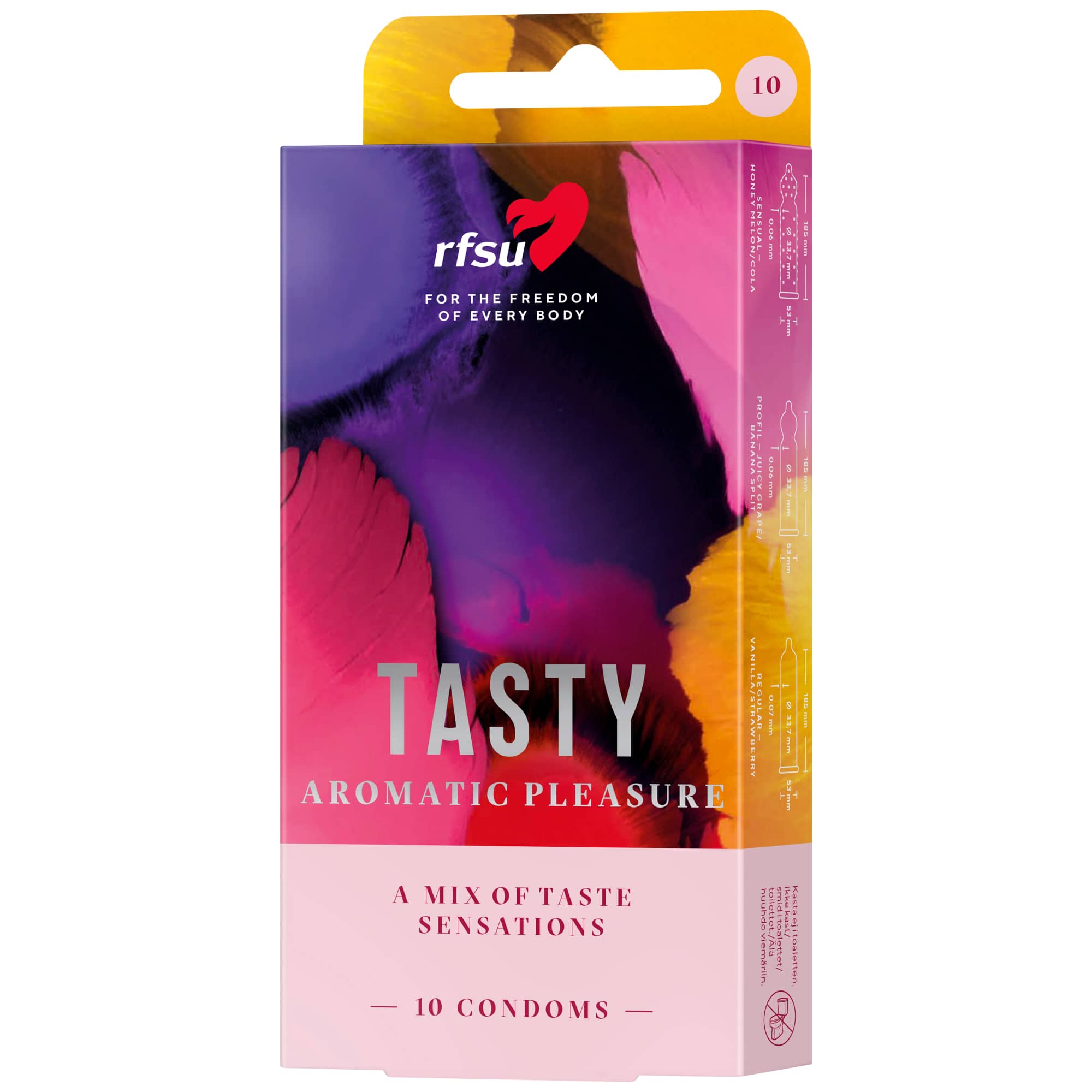 RFSU Tasty Aromkondomer, 10-pack | Kondomer | Intimast